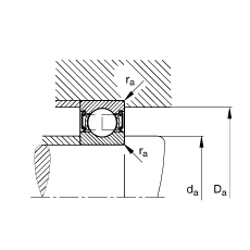 S 61803-2RSR, (j) DIN 625-1 ˜ʵҪߴ, ɂȴܷ