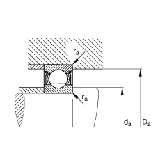 S 61803-2Z,  DIN 625-1 ˜ʵҪߴ, ɂg϶ܷ