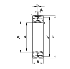 {ĝLS 23230-E1A-M,  DIN 635-2 ˜ʵҪߴ
